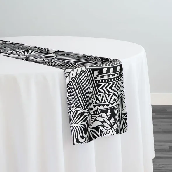 10pcs - Tribal (Poly Print) Table Runner 14"x108"