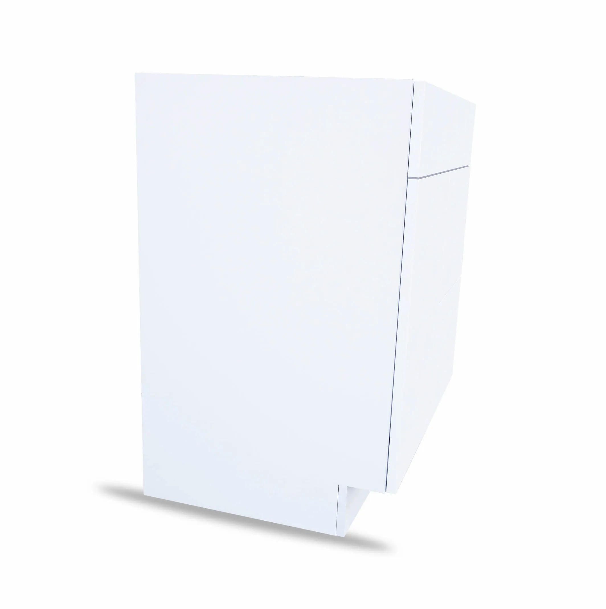 30 Inch Bathroom Cabinet Vanity Blanco Polished Left  Drawers