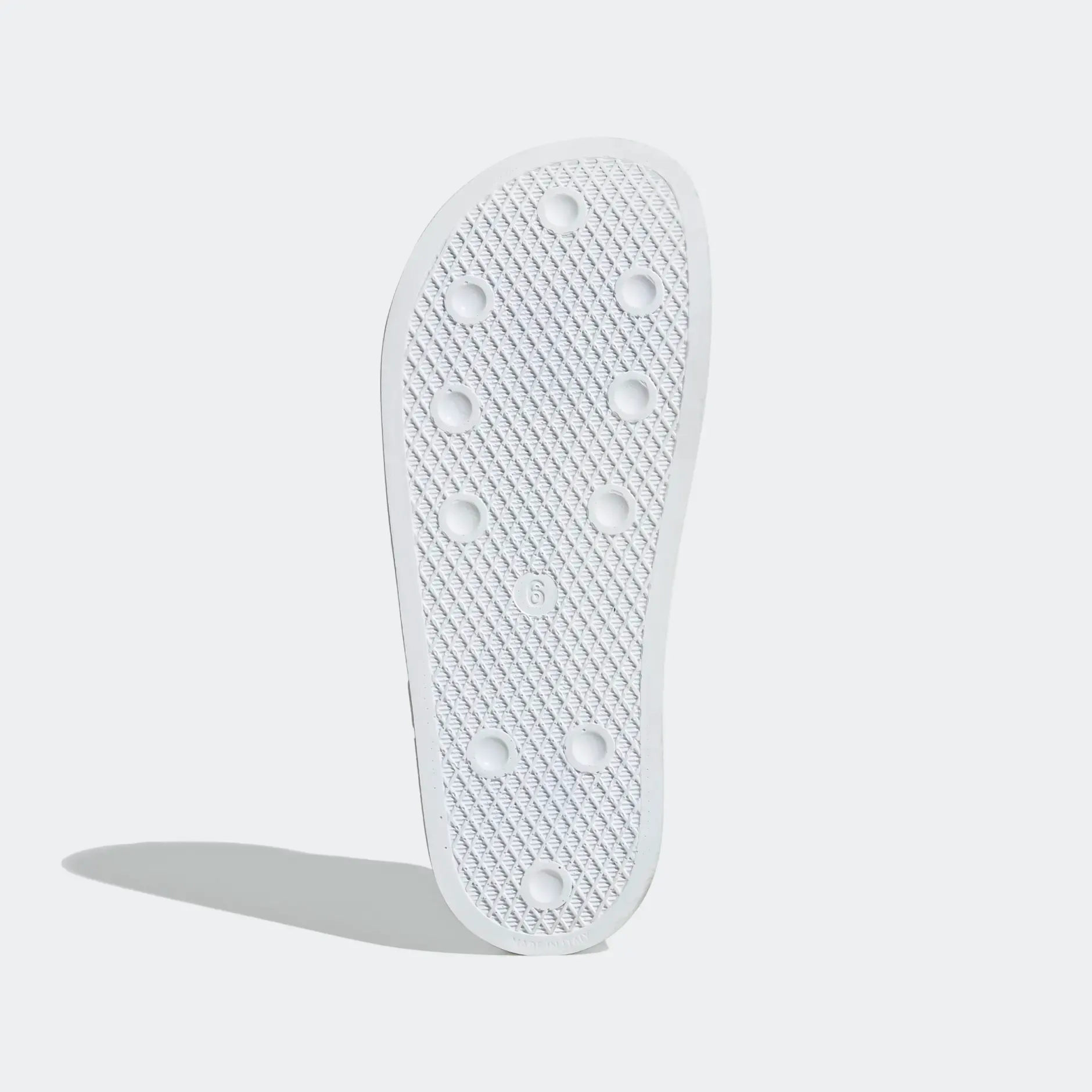 Adidas Women's Adilette Slides - Cloud White / Floral