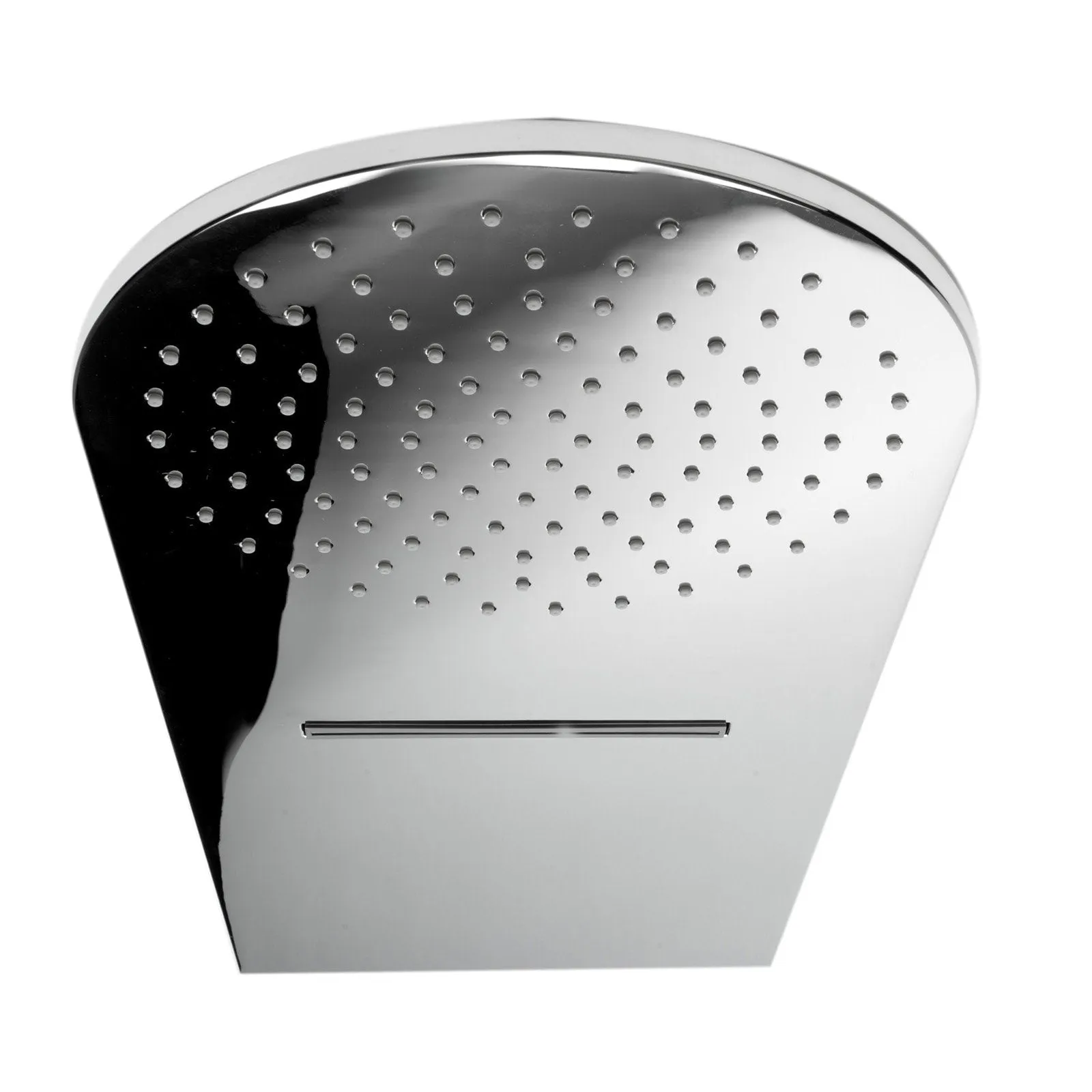 ALFI Brand RAIN10RW-PC Polished Chrome 10" Wall-Mounted Square Waterfall Rain Shower Head