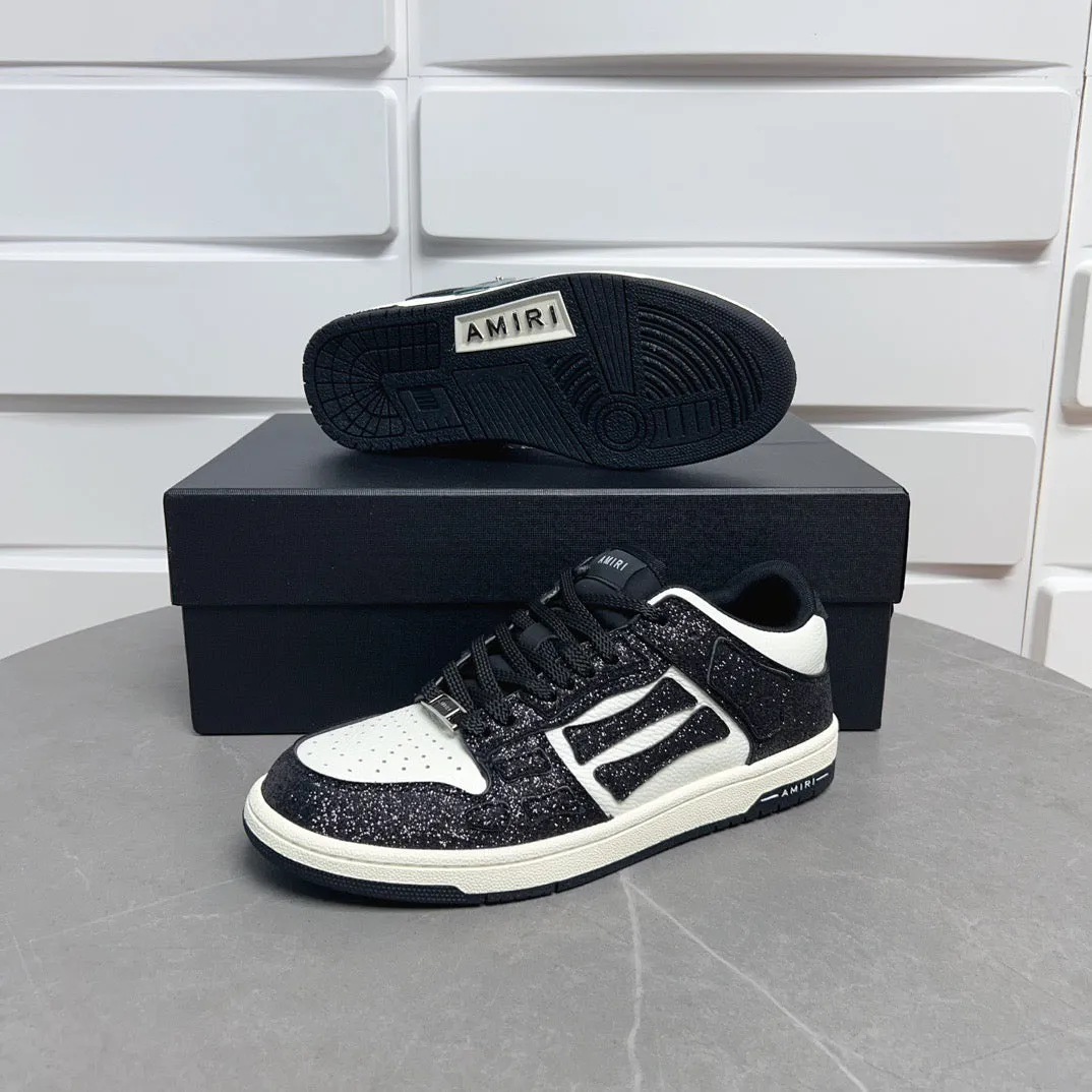 AMR Skel Top Low Black Sneakers-144
