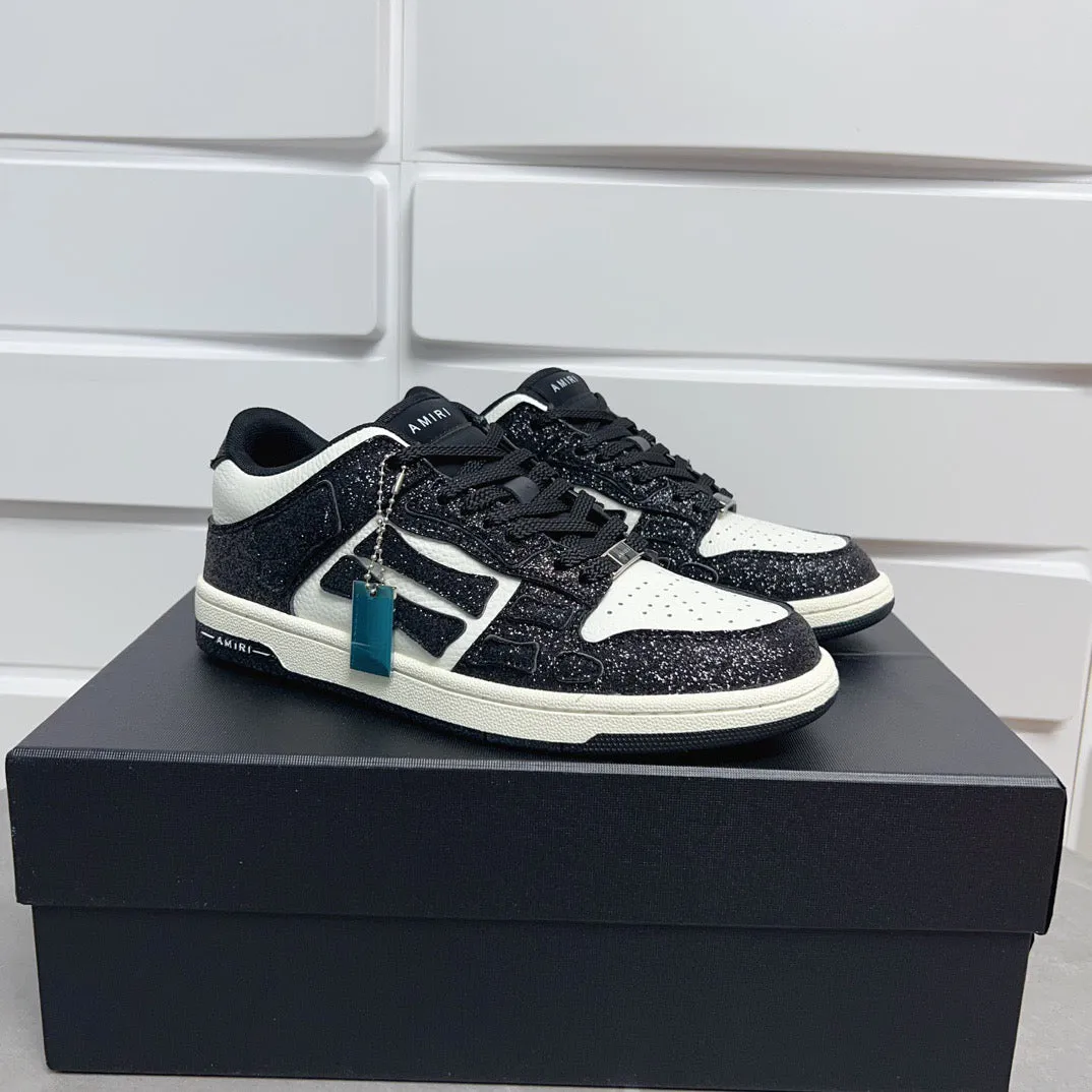 AMR Skel Top Low Black Sneakers-144