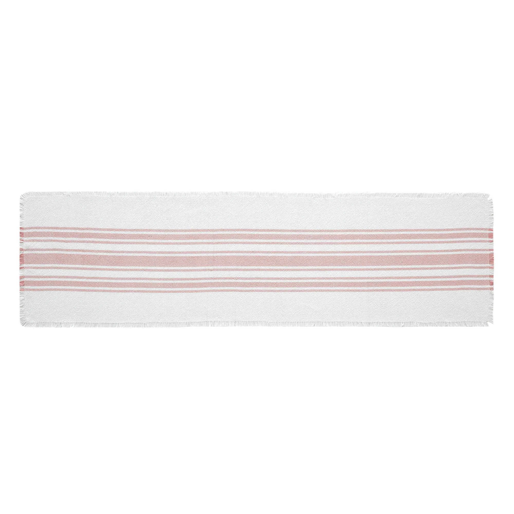 Antique White Stripe Coral Indoor/Outdoor Runner 12x48