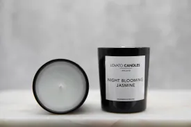 Black Votive Candle - Night Blooming Jasmine