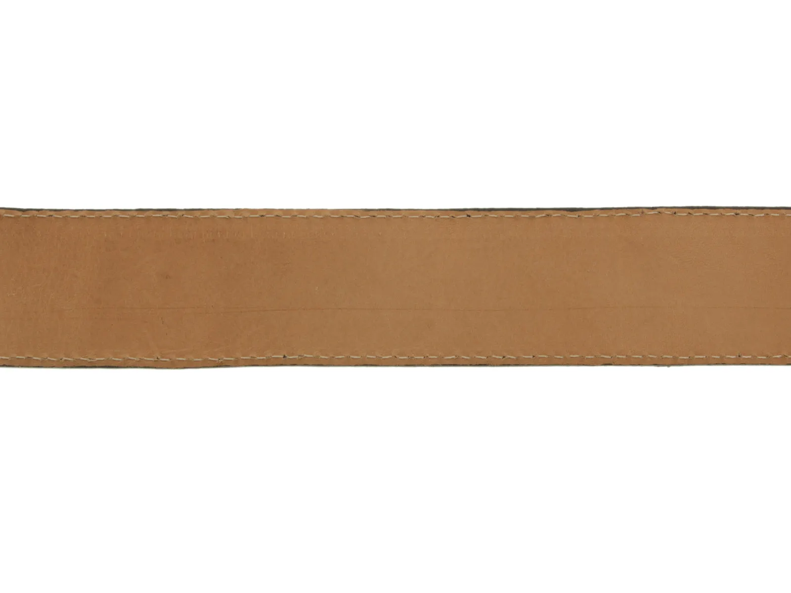 Black Western Cowboy Belt Real Eel Skin Leather - Silver Buckle