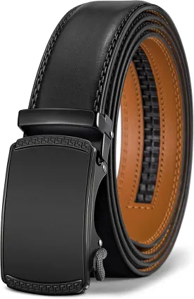 BULLIANT Men's Belt,Slide Ratchet Belt For Gift Men Dress Pant Shirt Oxfords,Trim To Fit