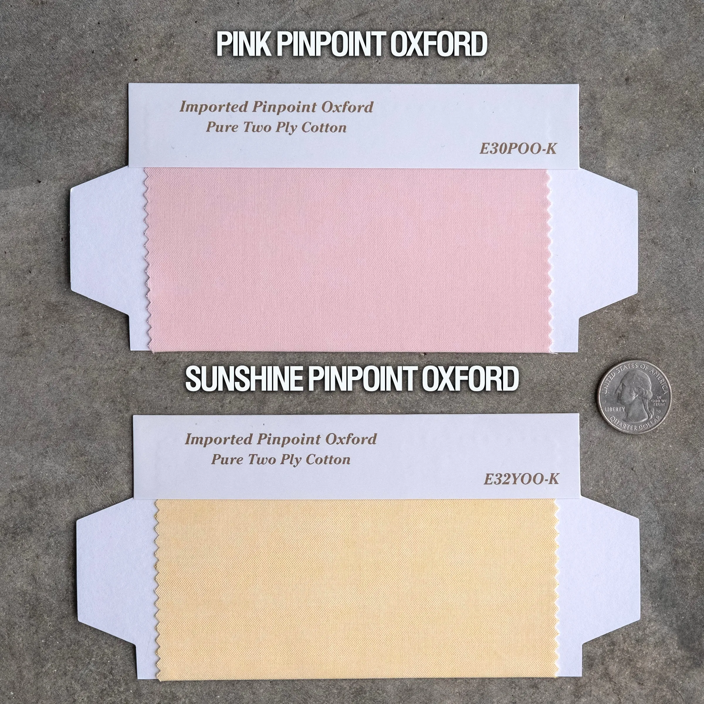 Custom Shirts Oxfords & Essential Solids