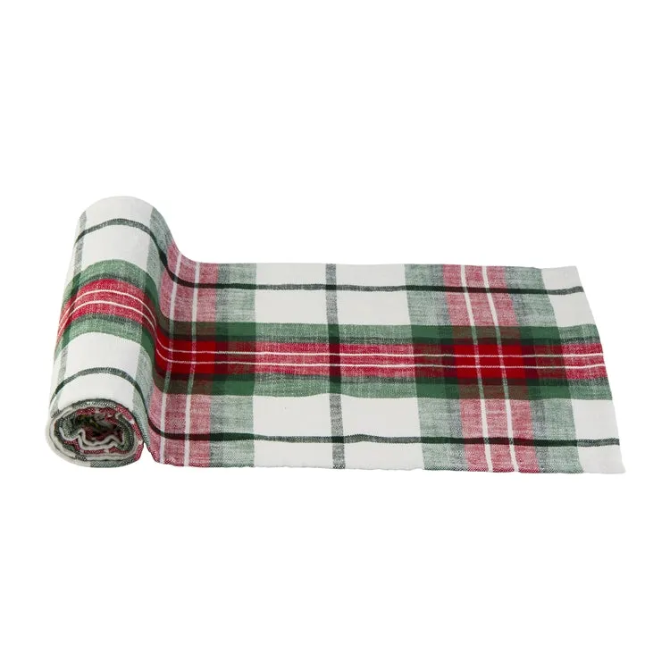 Festive Plaid Runners