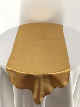 Gold Satin Table Runners