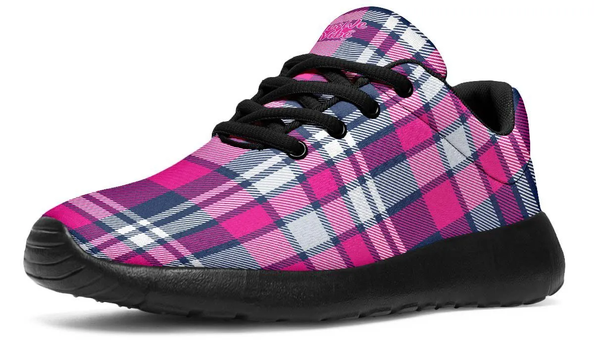 Gridded Pattern Pink