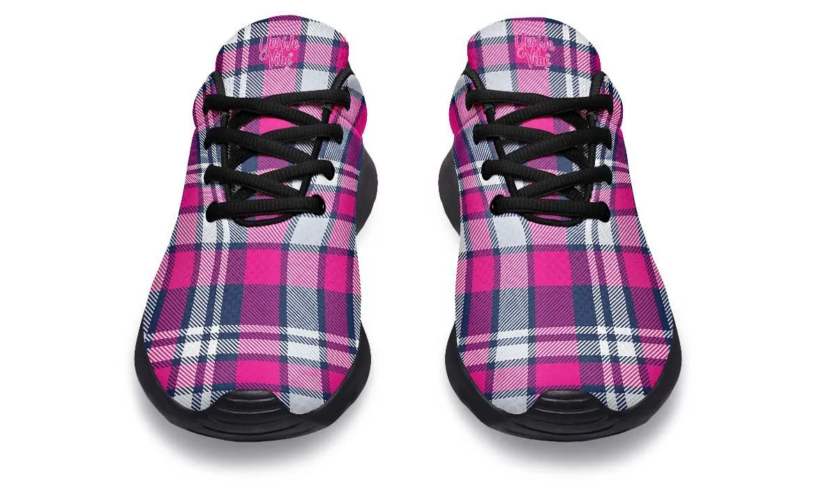 Gridded Pattern Pink
