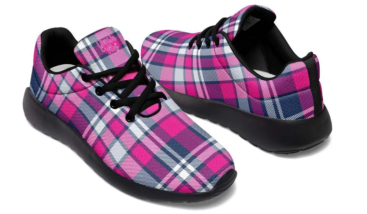 Gridded Pattern Pink