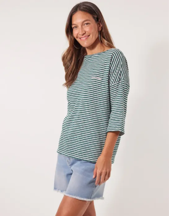 Isle of Mine Tisane Stripe Tshirt