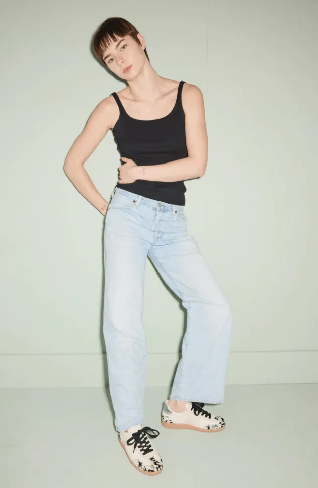 Jackie Sneaker - Cowhair