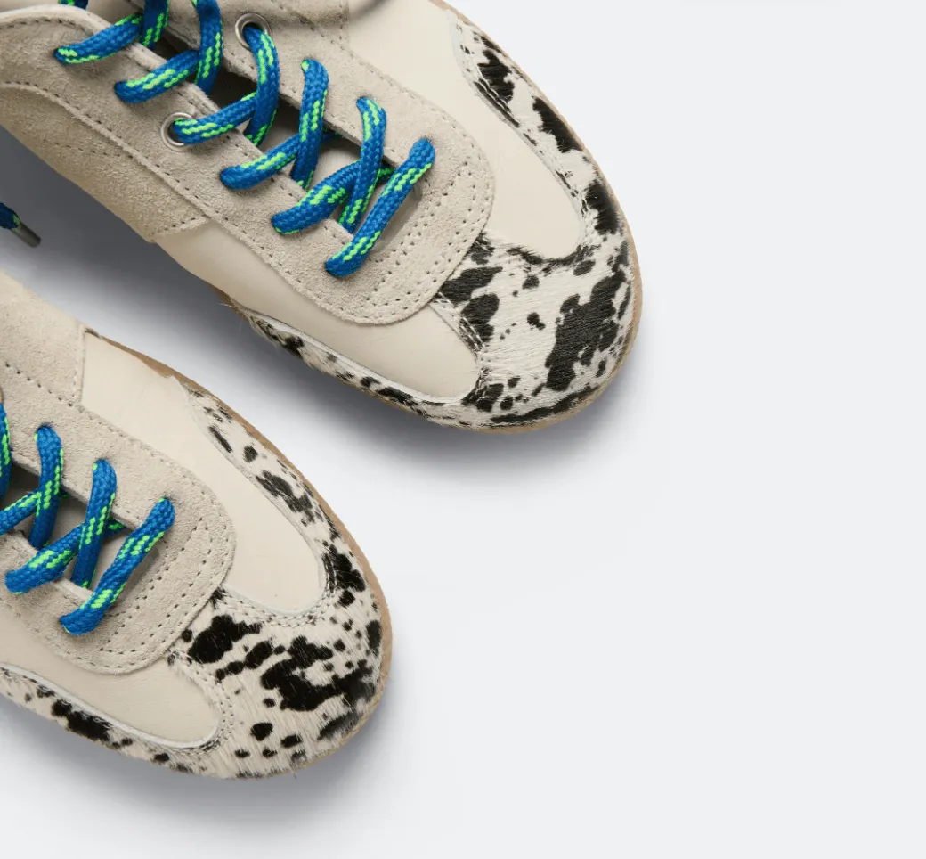 Jackie Sneaker - Cowhair
