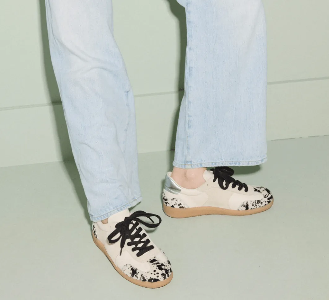 Jackie Sneaker - Cowhair