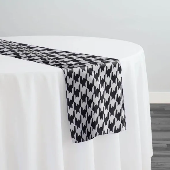 Lamour Prints Table Runner in Houndstooth