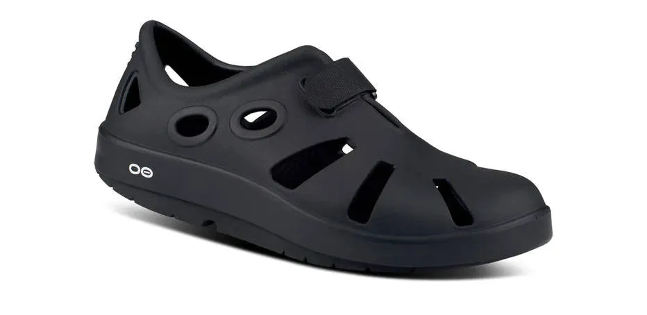OOFOS Mens OOcandoo Sandals Black