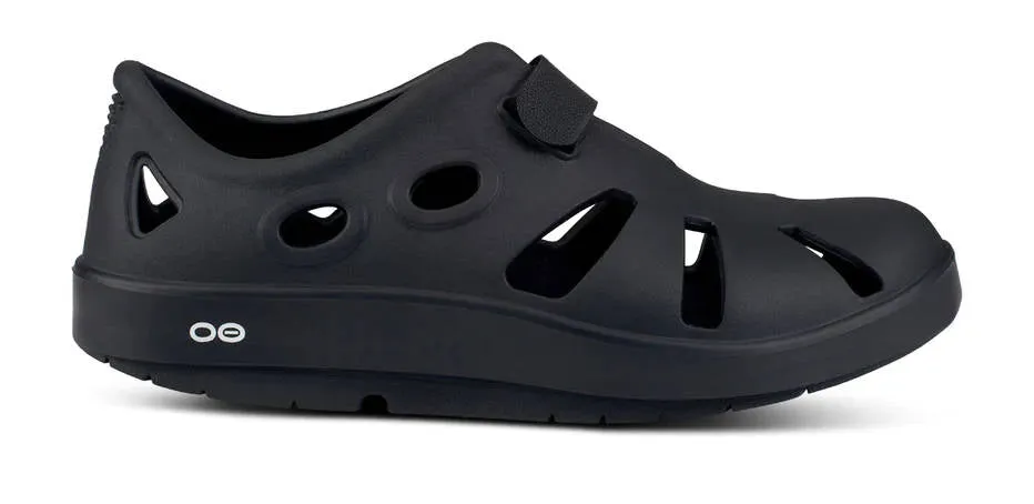 OOFOS Mens OOcandoo Sandals Black