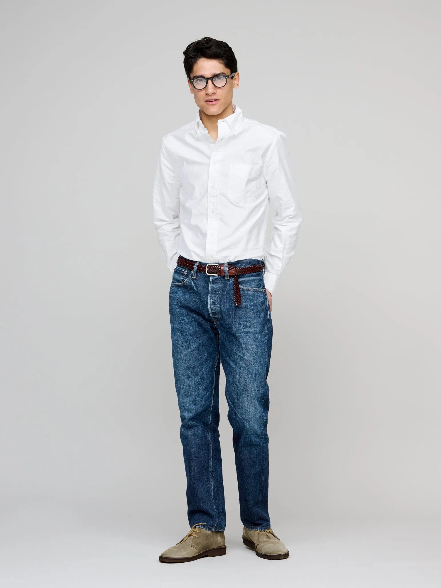 Oxford Shirt, White