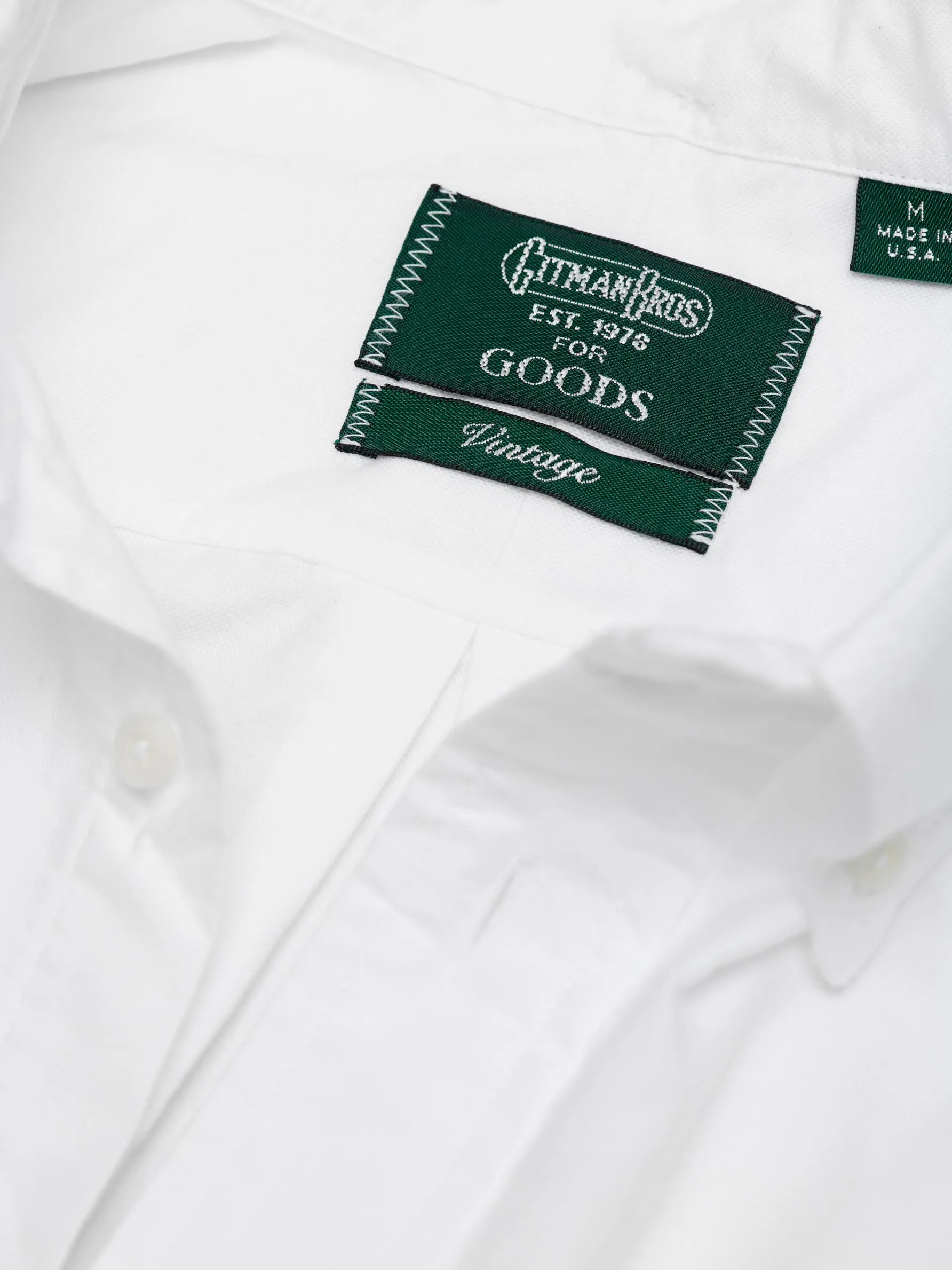 Oxford Shirt, White