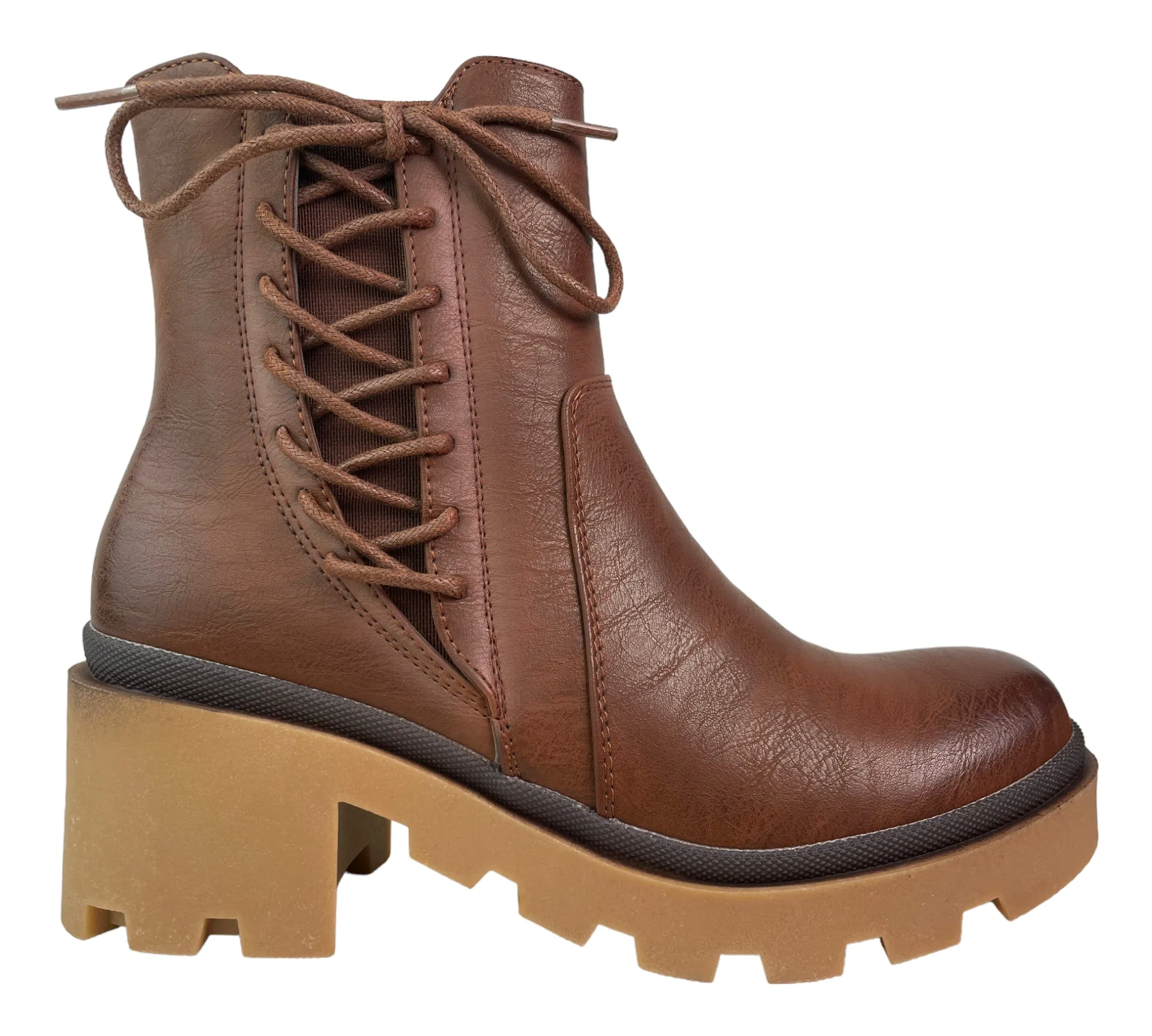 Pierre Dumas Shell Boot in Whiskey