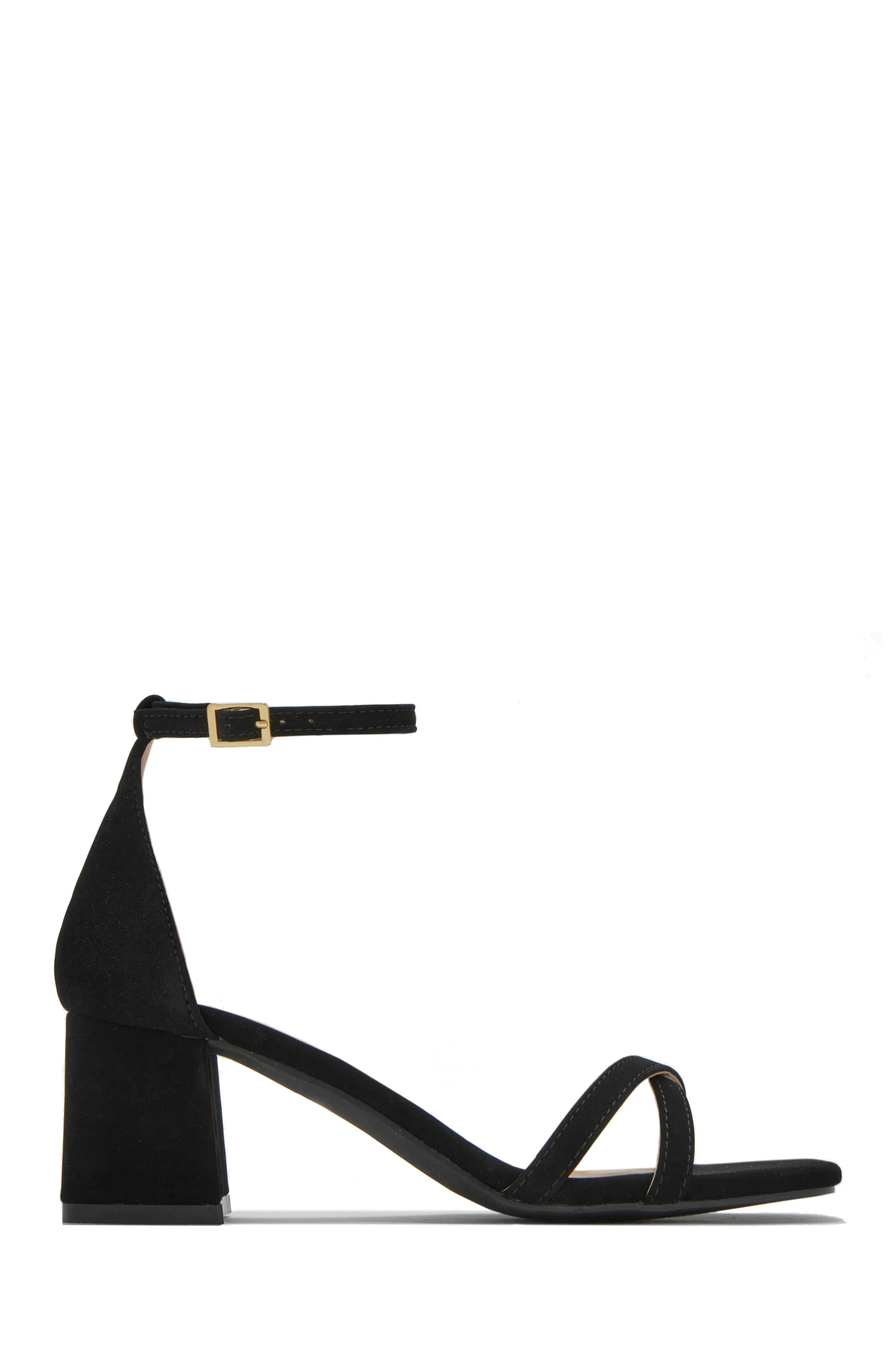 Rae Block Mid Heels - Nude