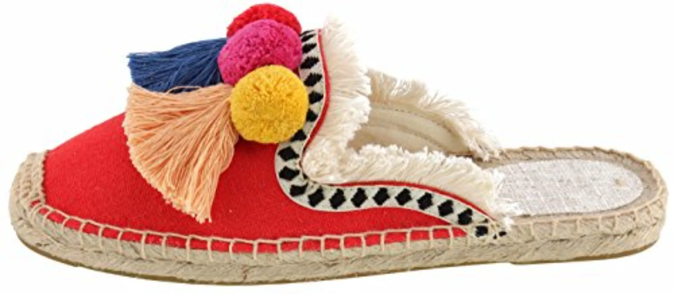 Red Tassel Espadrilles