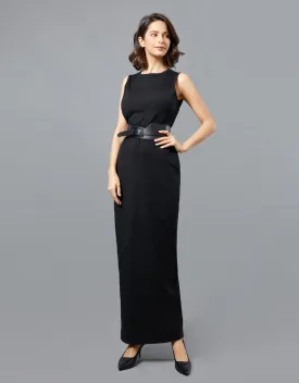 Relaxed Sleeveless Body Dress