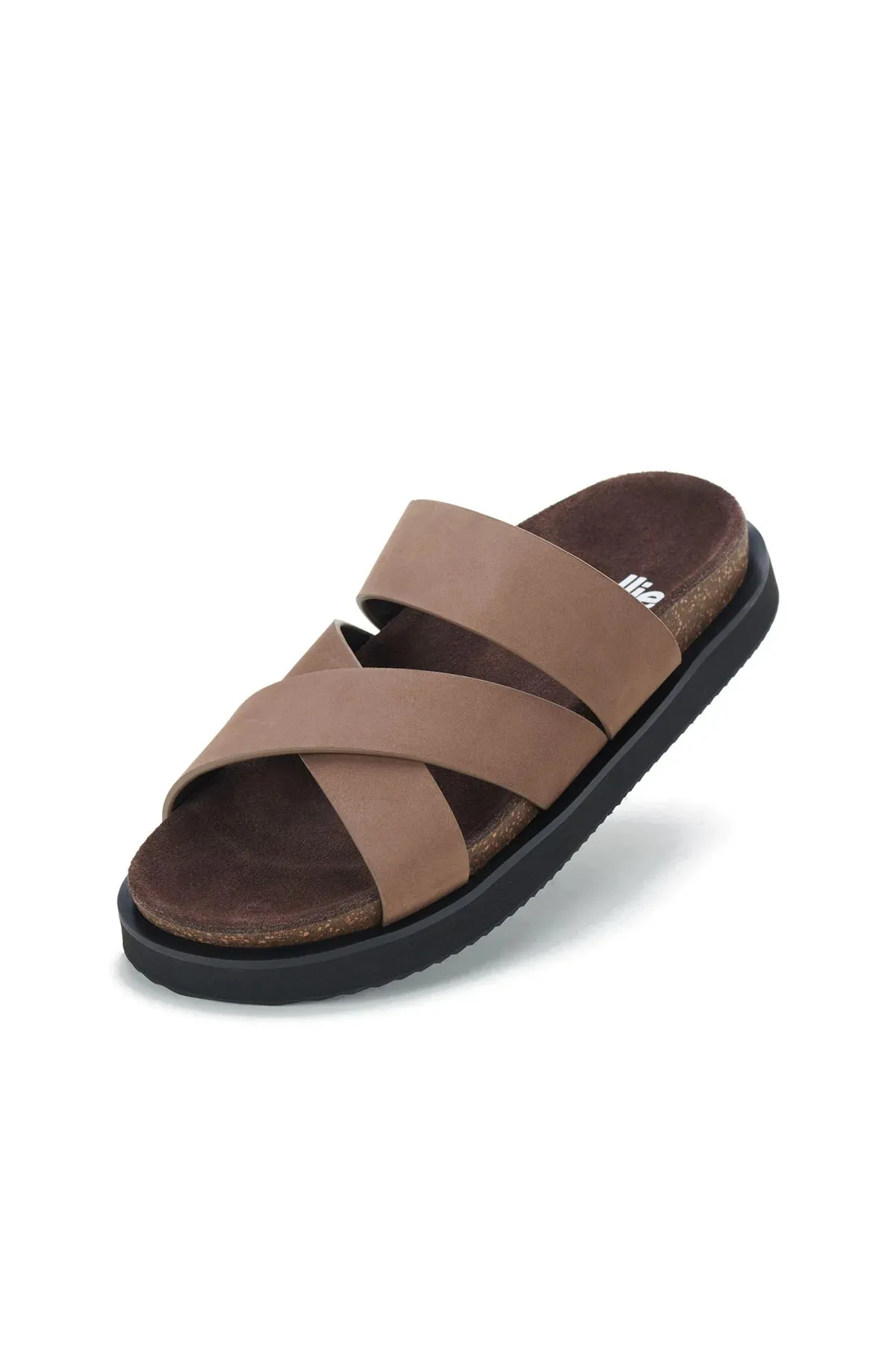 Rollie Rhodes Cross Slide - Rustic Brown