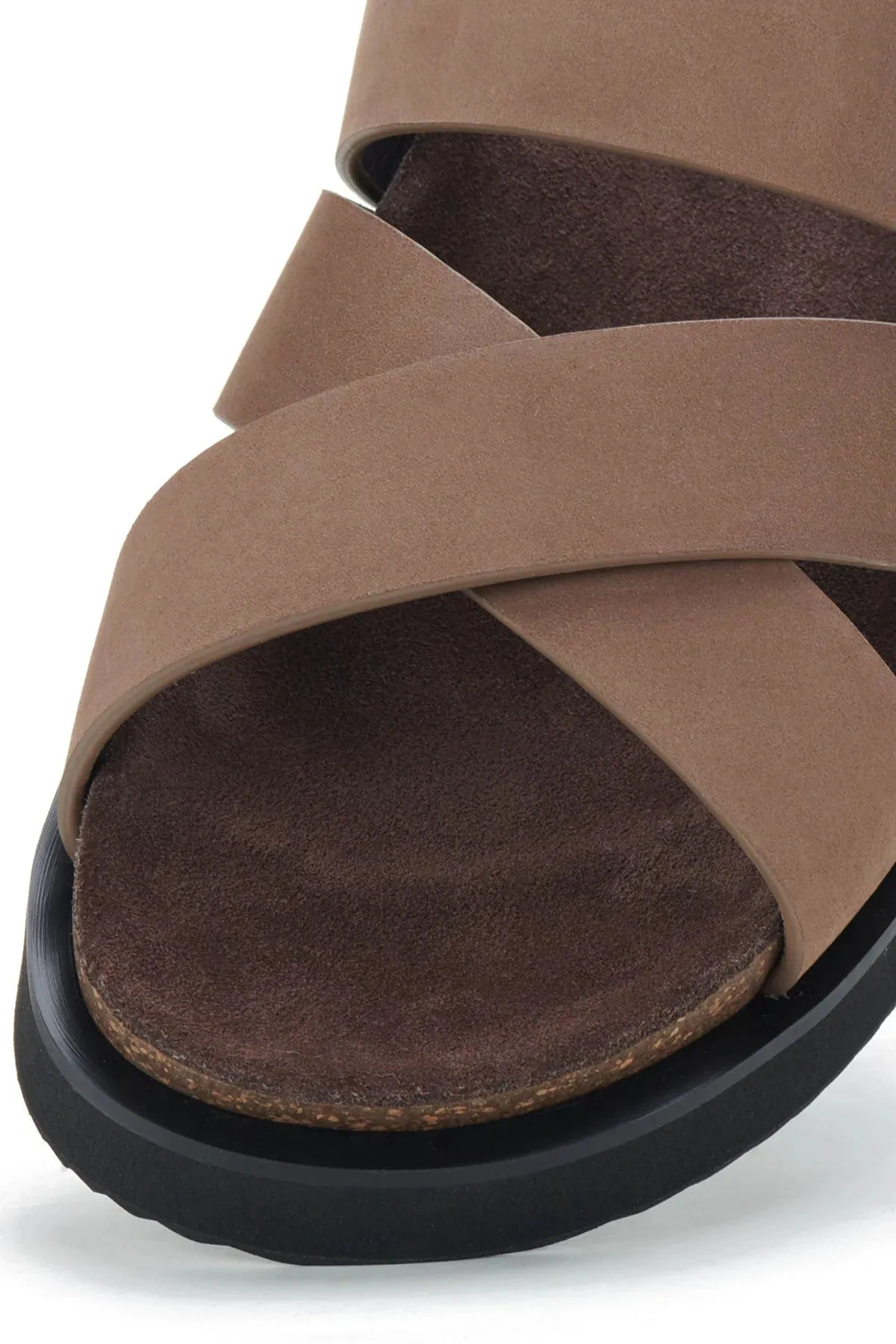 Rollie Rhodes Cross Slide - Rustic Brown