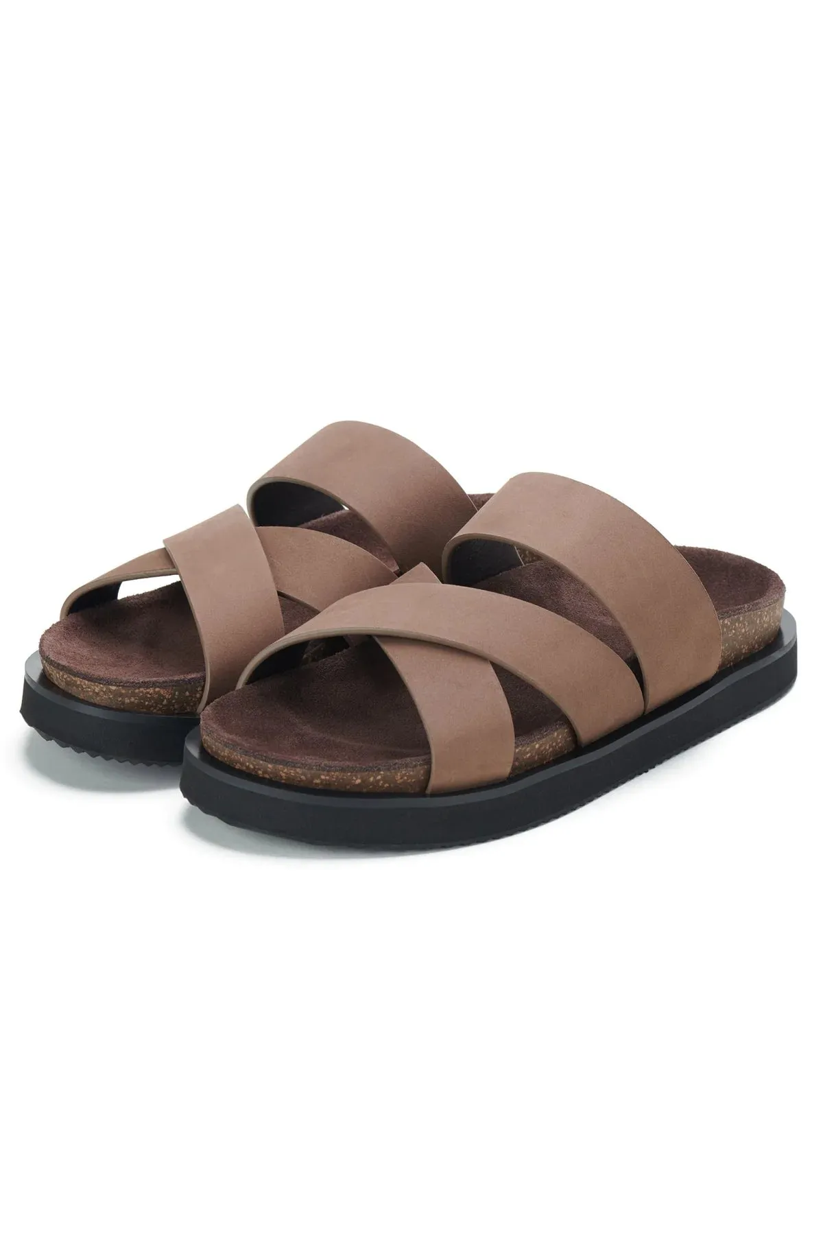 Rollie Rhodes Cross Slide - Rustic Brown