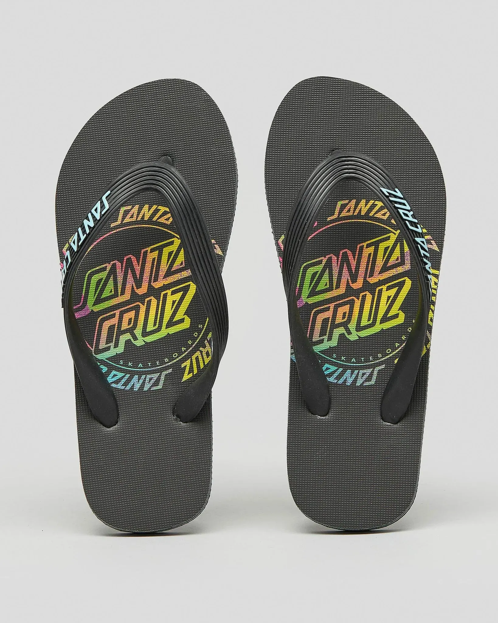 SANTA CRUZ Ringed Dot Youth Thong - Black