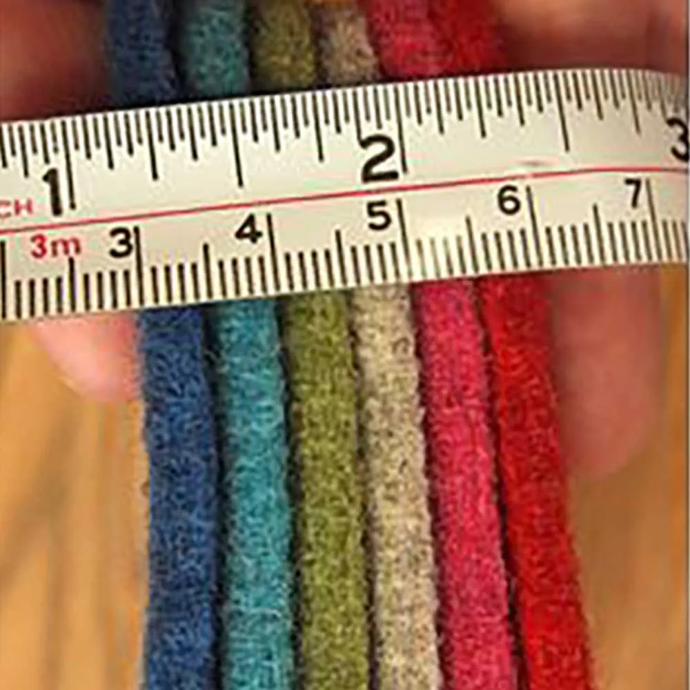 Simple Hand-stitched Felt Slippers