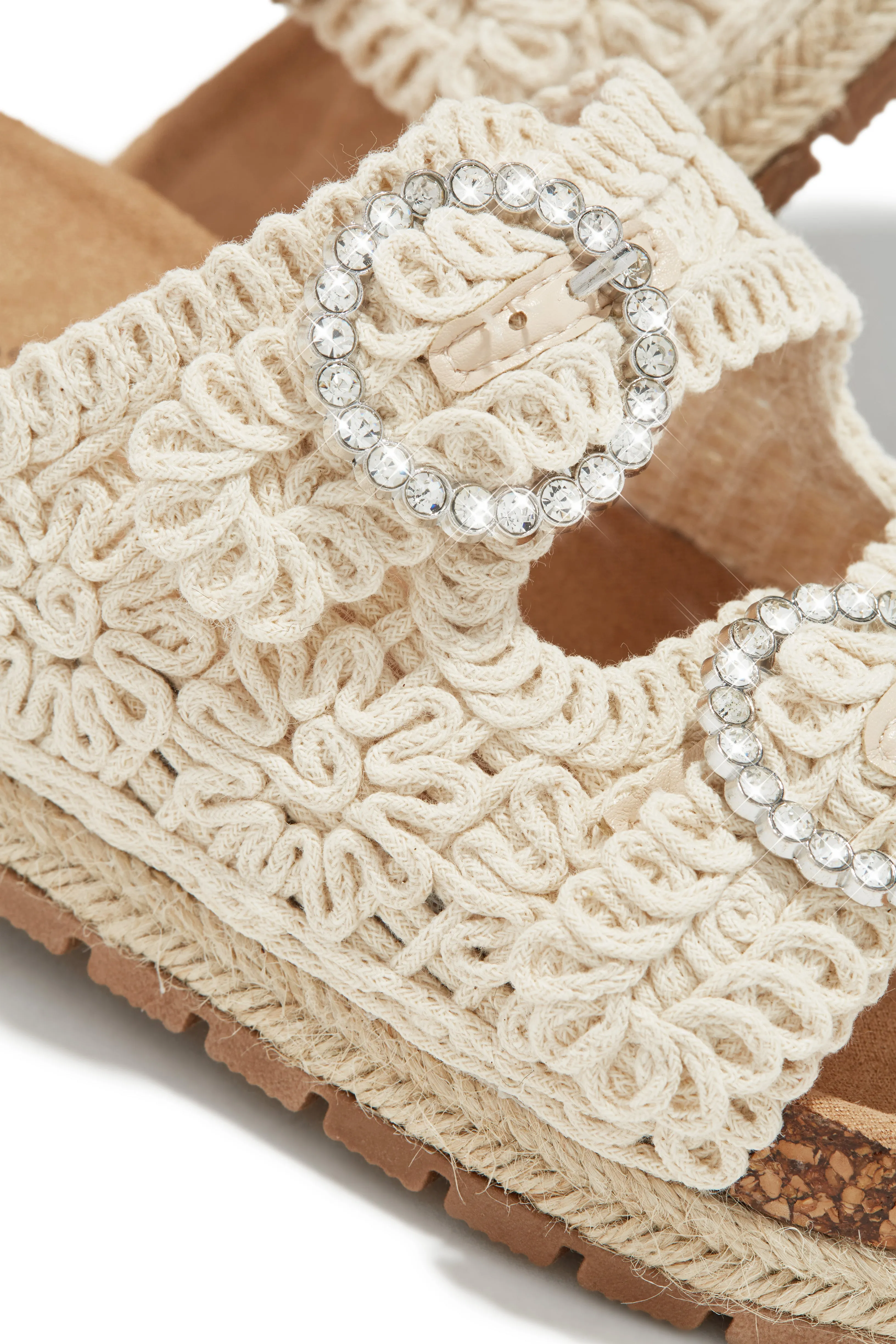 Sunkissed Slip On Sandals - Ivory