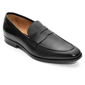 Tesoro Black Calf Slip On