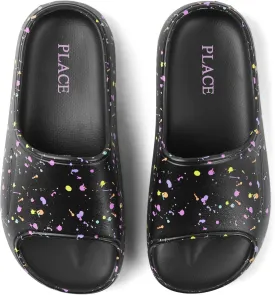 The Children's Place Girls Everday Slip on Slide Sandals