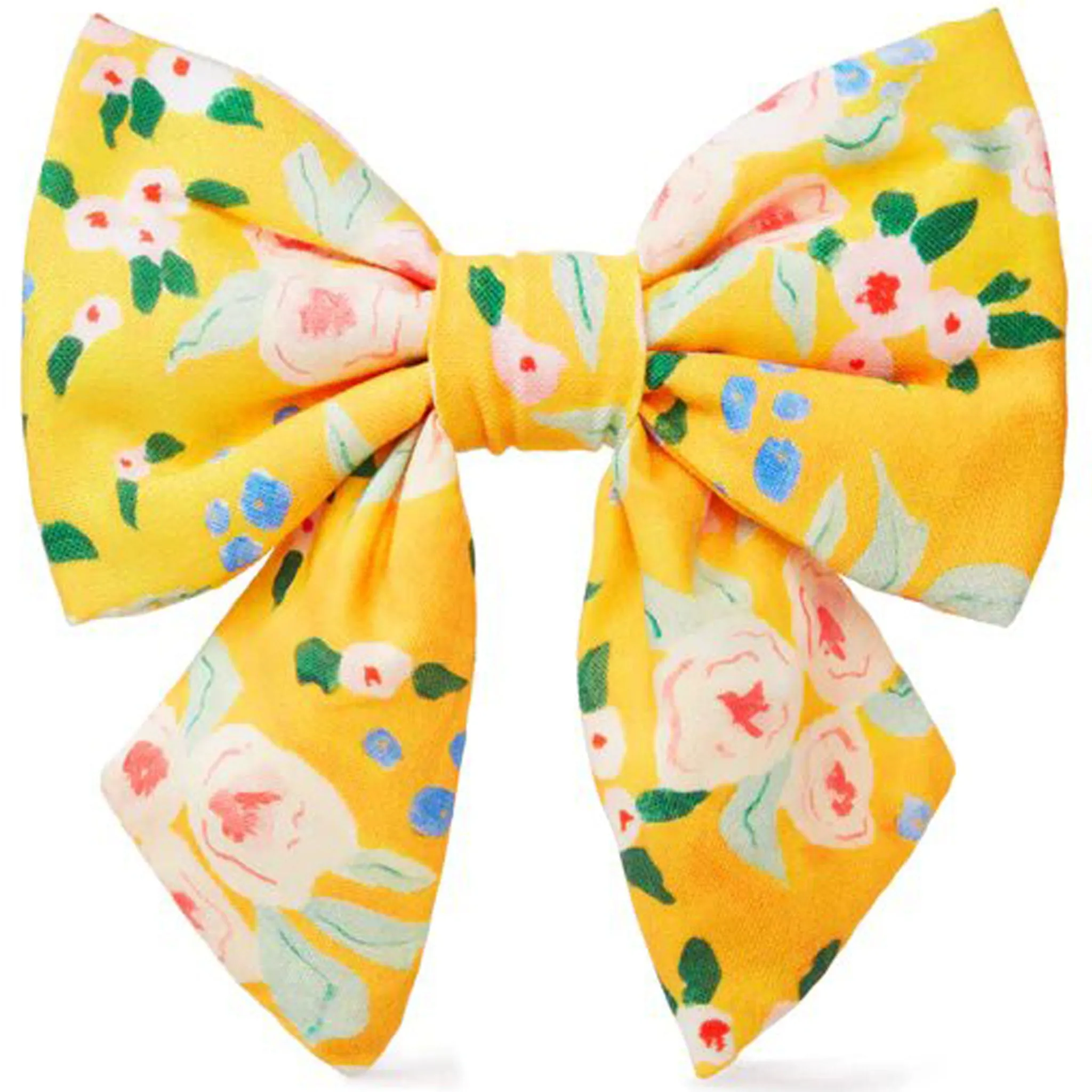 The Foggy Dog Sunny Days Yellow Dog Lady Bow