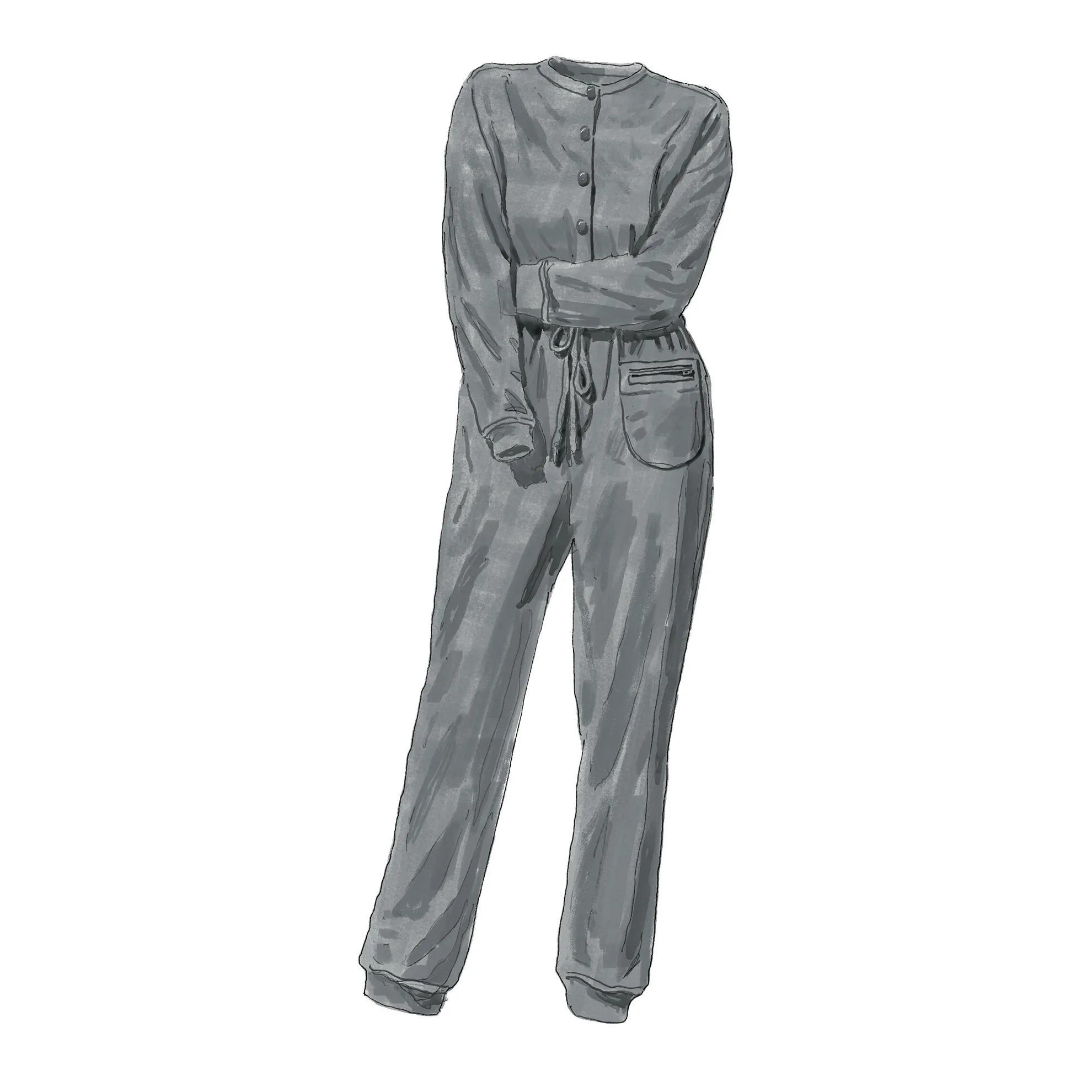 Transcontinental Flight Suit