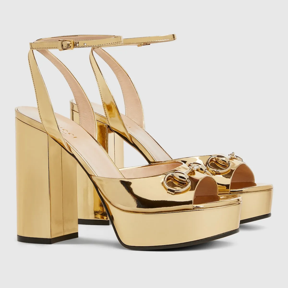 Women's Horsebit platform sandal
