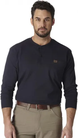 Wrangler Men's Long Sleeve Henley