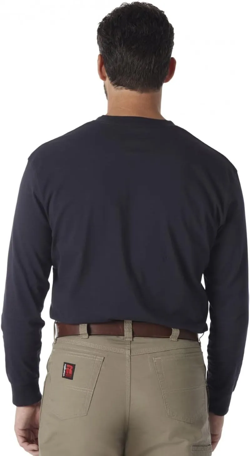 Wrangler Men's Long Sleeve Henley